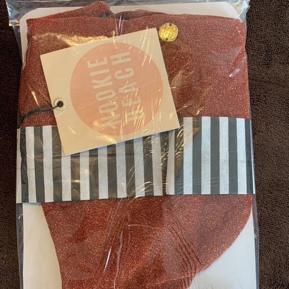 Nookie String Bikini Bottom in Bronze Lurex Size M from REVOLVE - Picture 4 of 5